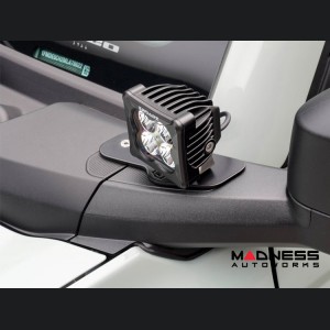 Ford Bronco Lighting Upgrade - ZROADZ - A-Pillar Dual Mount - 3in White LED Pods